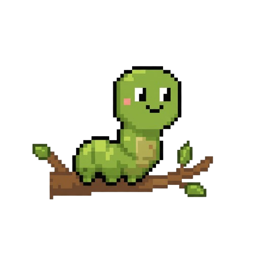 A cute caterpillar